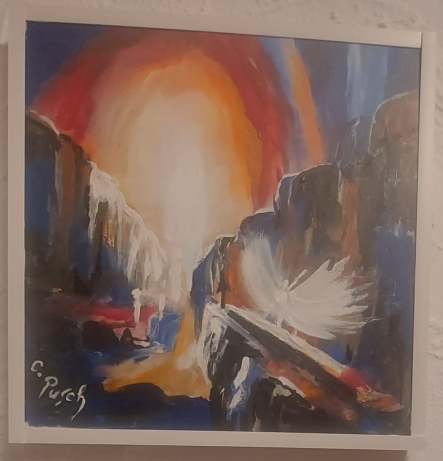 Prophetisches Gemälde von Christa Push — Werk 10