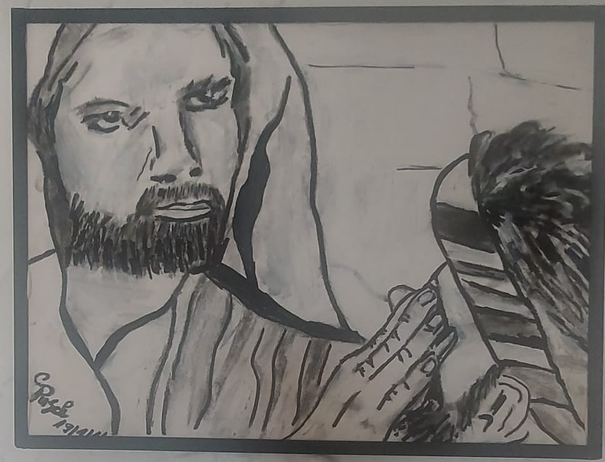 Prophetisches Gemälde von Christa Push — Werk 16