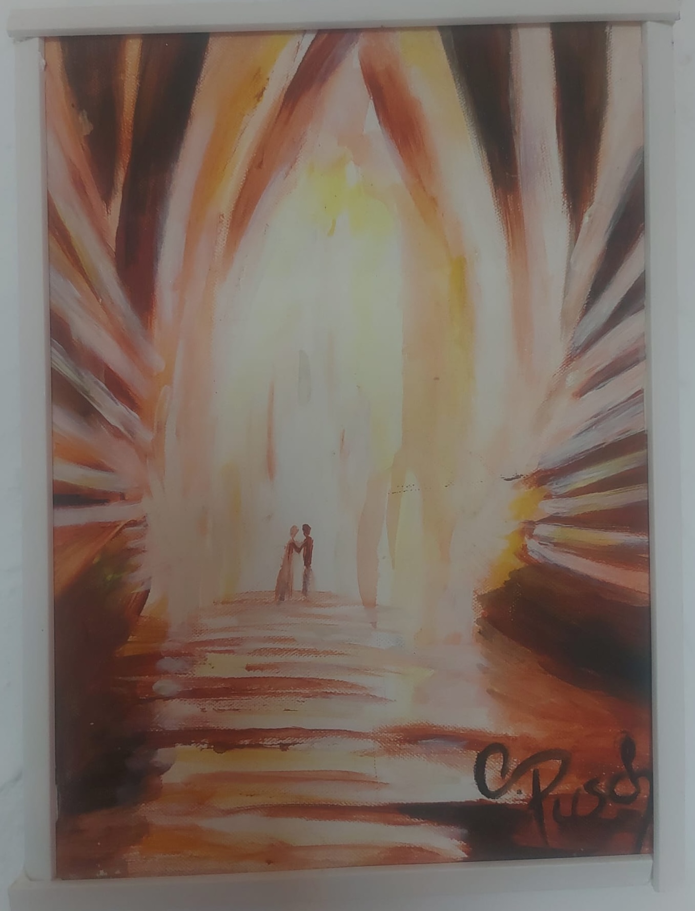 Prophetisches Gemälde von Christa Push — Werk 28
