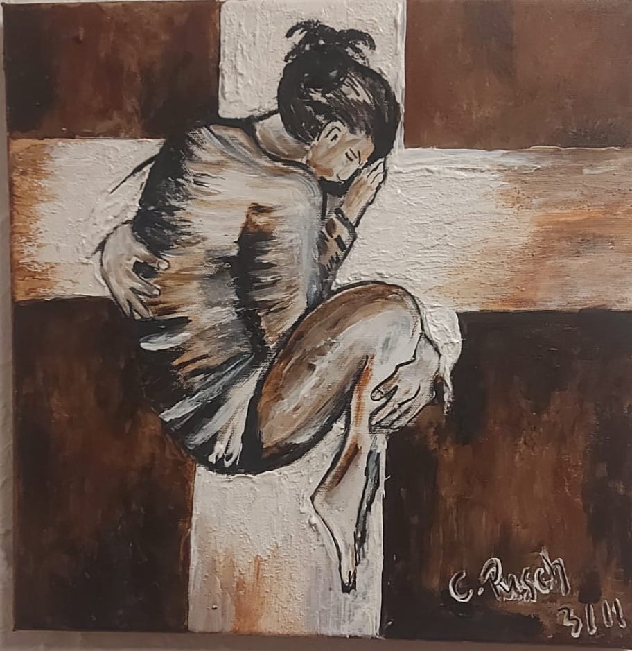 Prophetisches Gemälde von Christa Push — Werk 3