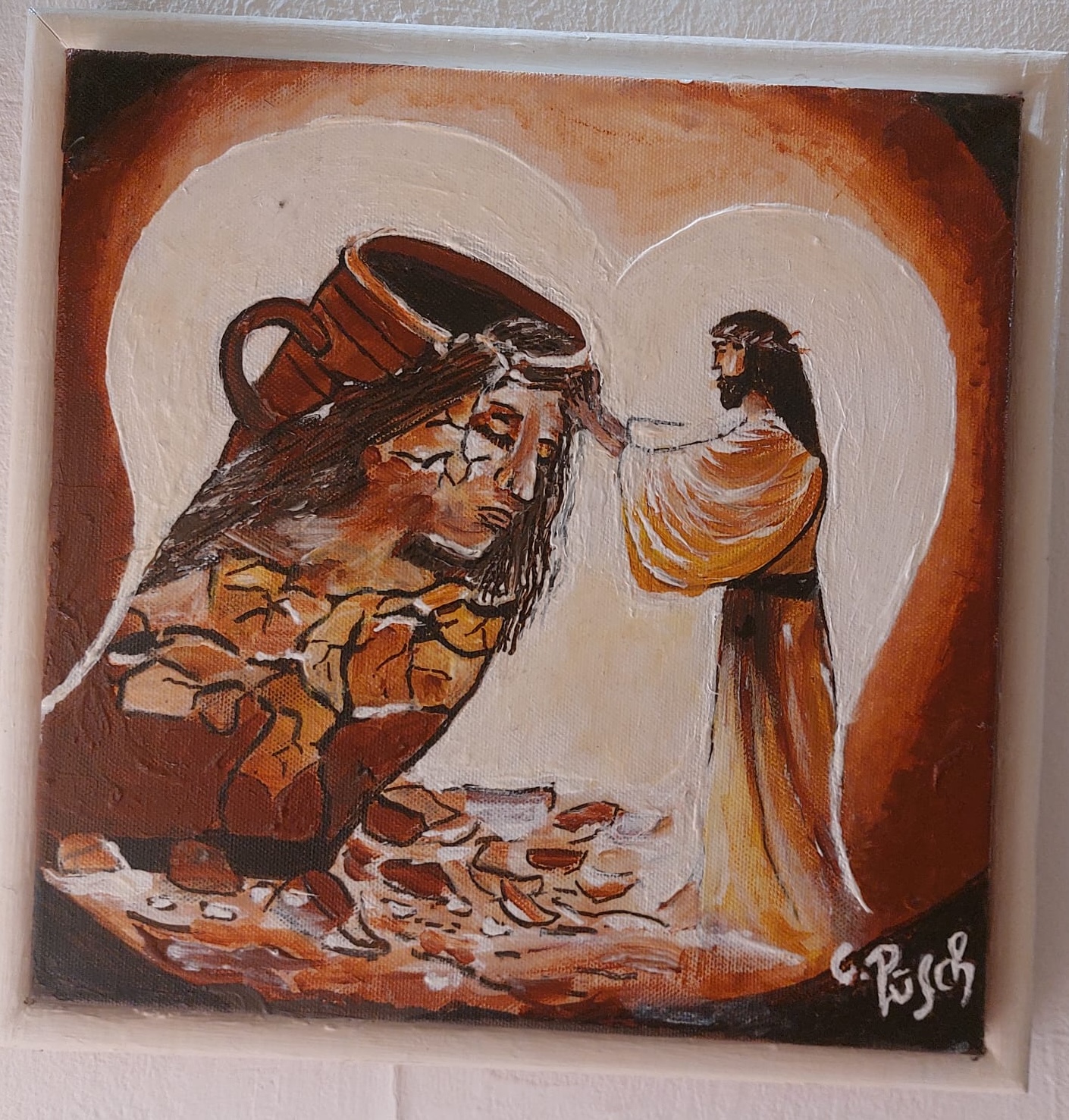 Prophetisches Gemälde von Christa Push — Werk 34