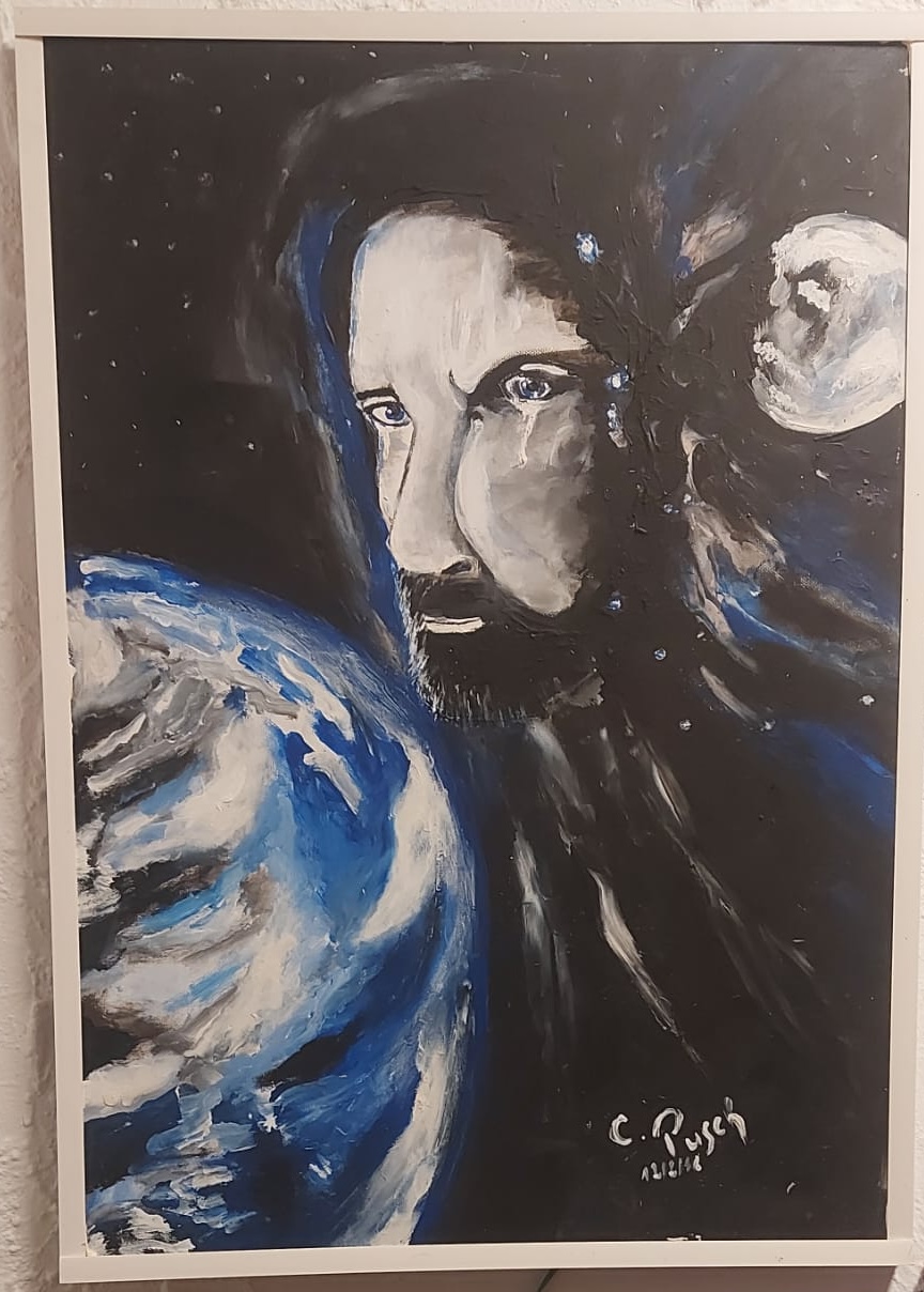 Prophetisches Gemälde von Christa Push — Werk 7